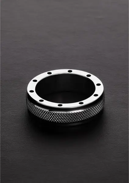COOL and KNURL Ring - 15x55 mm, Ventilated, Textured Black Band