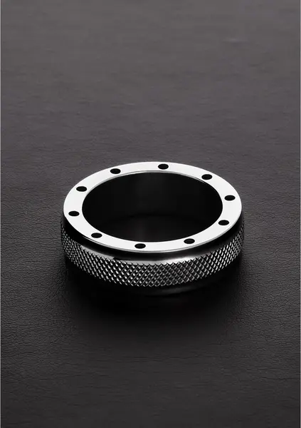 COOL and KNURL Ring - 15x55 mm, Ventilated, Textured Black Band