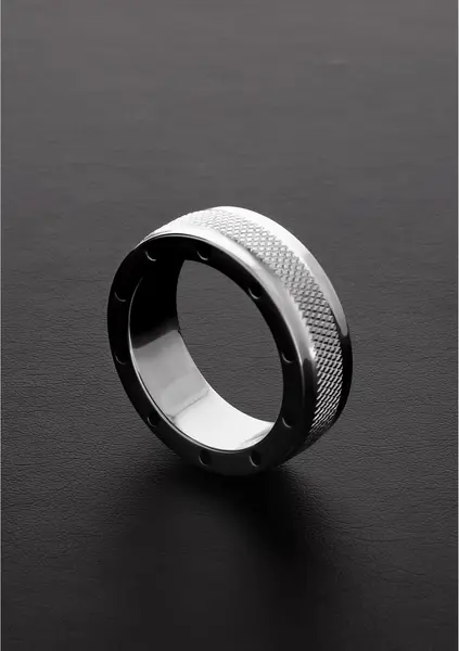 COOL and KNURL Premium Ring 15x45 mm - Ventilated Anatomical Design