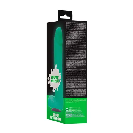 Glow in the Dark FunSoap Model Intimate Gift 18cm Green