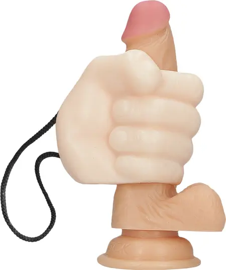 Shots Soap on a Rope Hand-Shaped Cleansing Bar 200g White