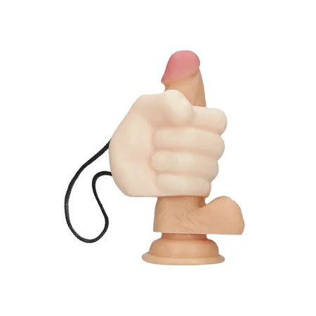 Shots Soap on a Rope Hand-Shaped Cleansing Bar 200g White