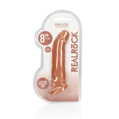 Toyz4Lovers Intimni Produžni Rukav 20 cm TPE, Bez Ftalata, Bež