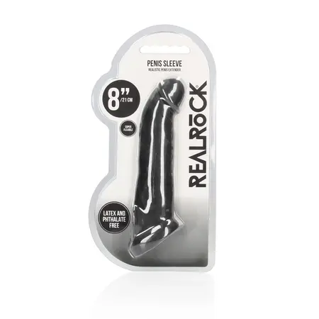 Lovetoy Intimni Produžni Rukav 20 cm Kožni TPE - Anatomski Model