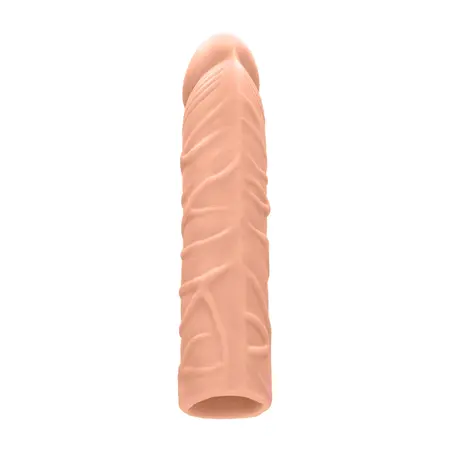Lovetoy SoftTouch Intimni Produžetak 17 cm - Fleksibilni TPE, Kožni Ton