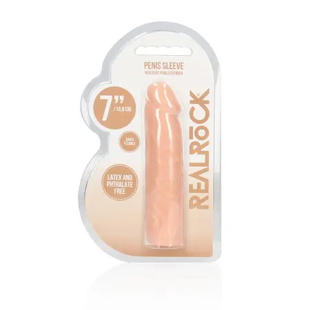 Lovetoy SoftTouch Intimni Produžetak 17 cm - Fleksibilni TPE, Kožni Ton