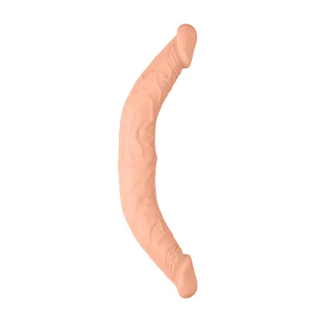 You2Toys Double Dong 36 cm Fleksibilni Intimni Sistem, Boja Kože