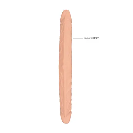 You2Toys Double Dong 36 cm Fleksibilni Intimni Sistem, Boja Kože