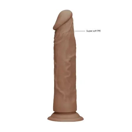 EasyToys Model 10 Anatomski Intimni Uređaj 25cm, Vakuumska Čašica, Boja Kože