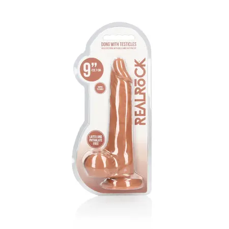Skin Dong Model 23 cm Velvet Touch Phthalate-Free with Suction Base