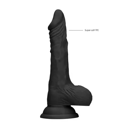 Dong with Testicles Skin TPE 23 cm Velvet-Touch Intimate Model