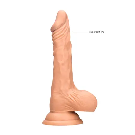 ToyJoy Dong sa Testisima 20 cm - Anatomski Model, Vakuumska Baza, TPE