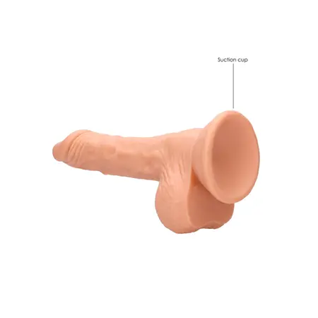 You2Toys Dong 17 cm TPE Model sa Vakuumskom Čašicom i Bazom sa Testisima