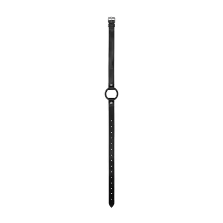 Master Series Omotani O-ring gag sa podesivom PU trakom 3.2 cm, crni
