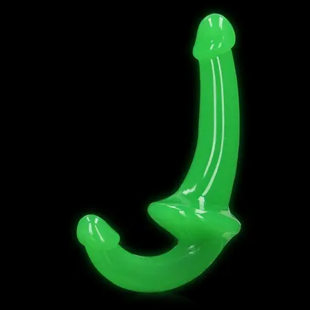REALROCK Strapless Intimate Device Glow in the Dark 13.5 cm Green