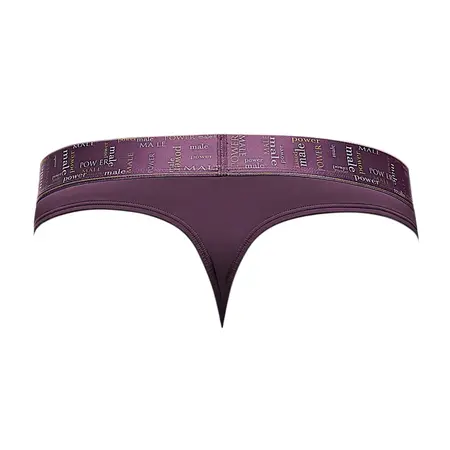 Male Power Avant-Garde Enhancer Thong L/XL Ljubičasta kolažna traka