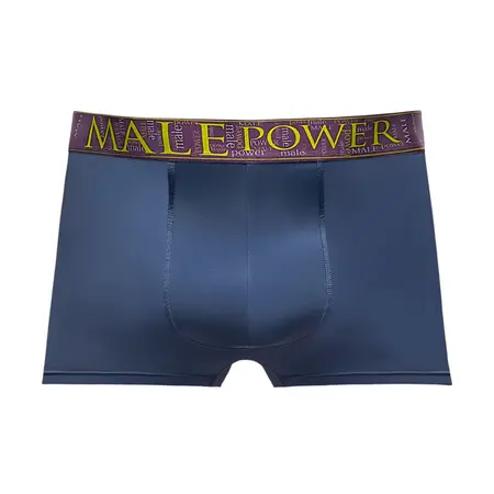 Male Power Enhancer Šorts S Antikno plava podržavajuća kesica donji veš