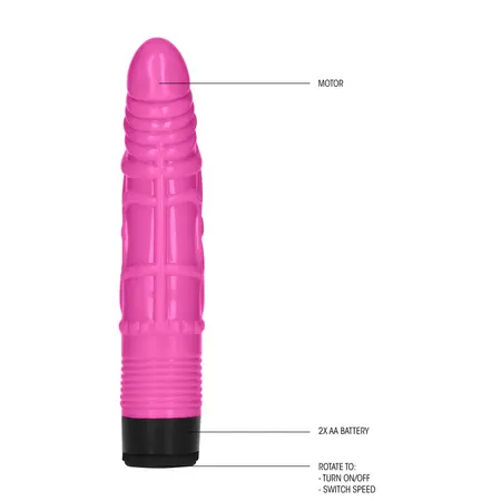 GC Slight Vibe 8 - Vibrating Intimate Device, 20 cm, Multi-Speed
