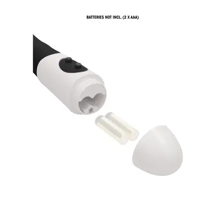 Simplicity Rocket model rebrasti silikonski intimni masažer crni 19cm