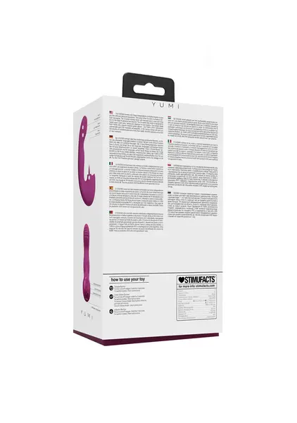 VIVE YUMI roze - trostruki motor intimni uređaj sa dinamičkim sistemom pokreta