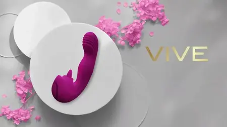 VIVE YUMI roze - trostruki motor intimni uređaj sa dinamičkim sistemom pokreta