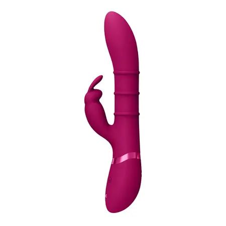 VIVE Sora gore-dole sa 3 prstena intimni uređaj, G-Spot zeka, roze
