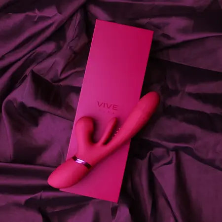 Kura napredni potiskujući roze intimni masažer sa pulsnom talasnom tehnologijom