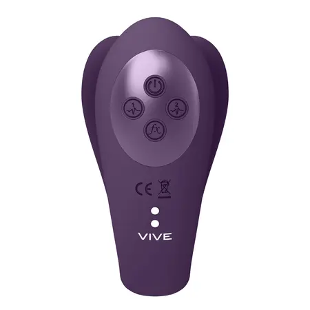 VIVE Yoko trostruki motor intimni sistem sa dvostrukim kracima i pulsni talas, roze