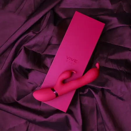 Gada F1 intimni uređaj zečje uši trostruki motor vodootporan roze