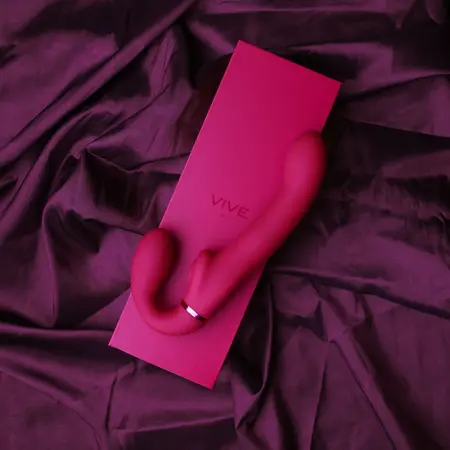 VIVE VIVE047 Dual Motor Air Wave intimni sistem bez kaiša, ljubičasta