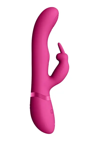 VIVE VIVE045 Dual Pulse-Wave zeka intimni masažer roze silikon