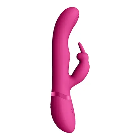 VIVE VIVE045 Dual Pulse-Wave zeka intimni masažer roze silikon