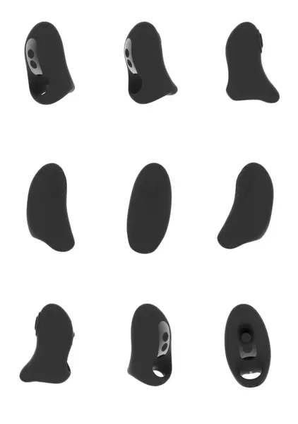 VIVE Hana crna - ergonomski Pulse Wave punjivi finger uređaj