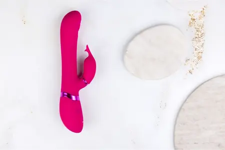 Etsu Pulse Wave G-Spot Rabbit višenamenski intimni uređaj roze
