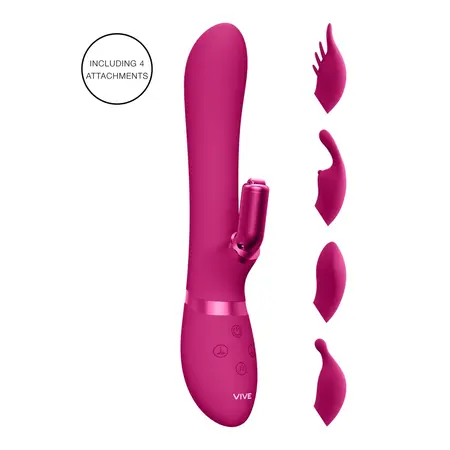 CHOU G-Spot sistem roze - intimni wellness uređaj sa više motora