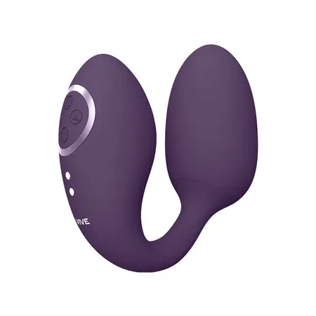 Aika Pulse Wave Dual Motor Wireless Love Egg Purple - Adjustable Intensity