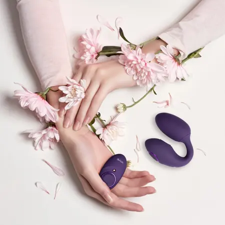 Aika Pulse Wave Dual Motor Wireless Love Egg Purple - Adjustable Intensity