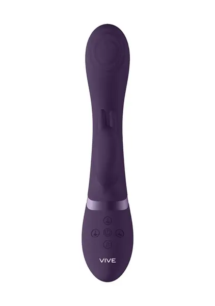 Cato Pulse G-Spot Rabbit Vibrator Ljubičasti, 3 Motora, Medicinski Silikon