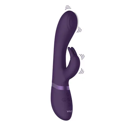 Cato Pulse G-Spot Rabbit Vibrator Ljubičasti, 3 Motora, Medicinski Silikon