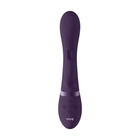 Cato Pulse G-Spot Rabbit Vibrator Ljubičasti, 3 Motora, Medicinski Silikon