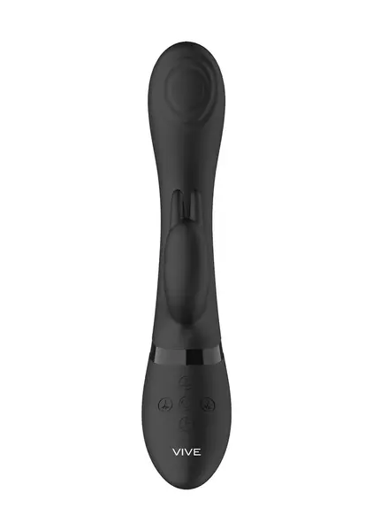 Cato Pulse G-spot Dvostruki Uređaj Crni - 3-Motorni Silikonski Sistem