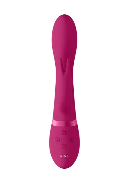 Zosia PulseWave Dvomotorni Štapić Roza Medicinski Silikon IPX7