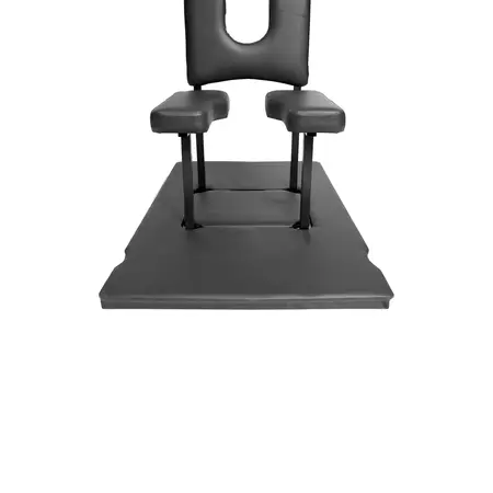 Open Love Chair intimni nameštaj sa podesivim gvozdenim ramom crna 183x76x120cm
