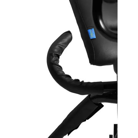 Ouch! Multi-Position Adjustable Steel Chair for Advanced Roleplay, Black
