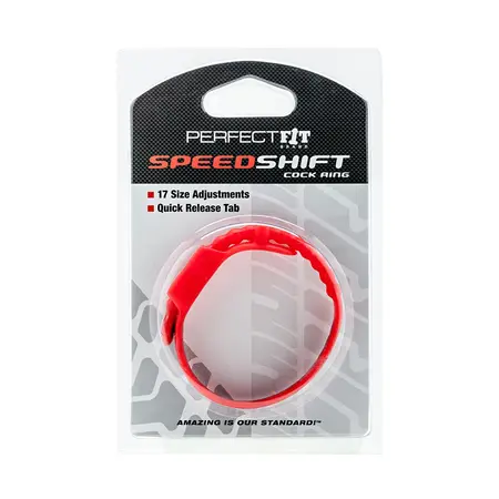Perfect Fit Speed Shift podesivi intimni prsten - Univerzalno pristajanje, crvena