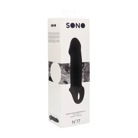 Satisfyer No.17 Produžni rukav sa trakom za testise, 35mm, crni