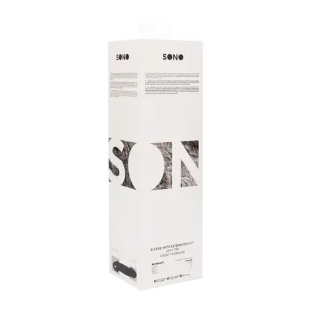 Satisfyer No.17 Produžni rukav sa trakom za testise, 35mm, crni