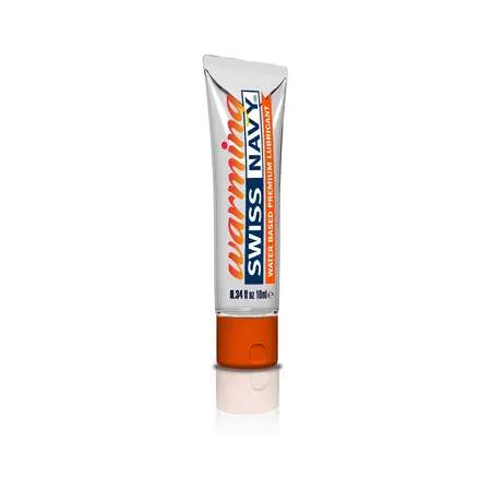 Swiss Navy vodeni grejni lubrikant 10ml - kompaktna putna bočica