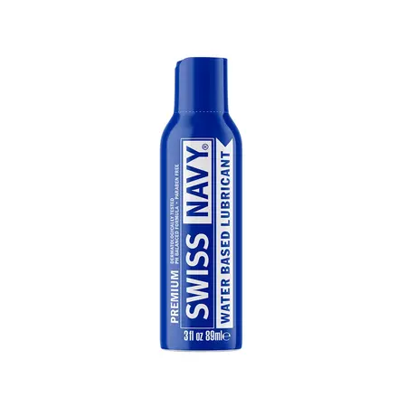 Swiss Navy Water-Based Premium Intimate Gel 89 ml - Spill-Proof Dispenser