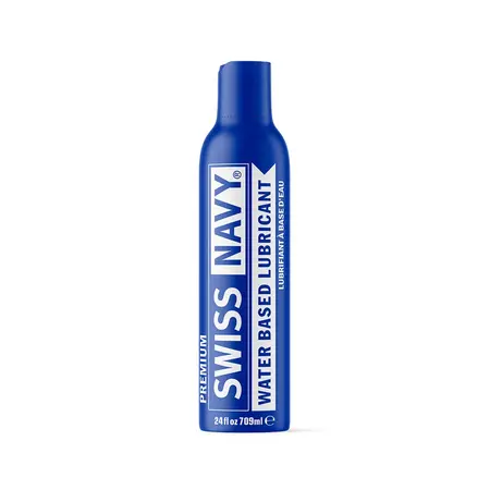 Swiss Navy Water-Based Intimate Gel 709 ml - Premium Long-Lasting Formula